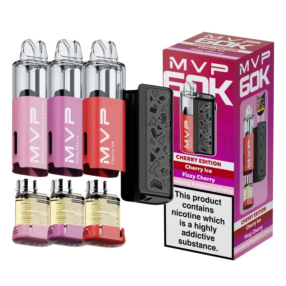 Innokin MVP 60K Pre-Filled Vape Kits: Cherry Edition