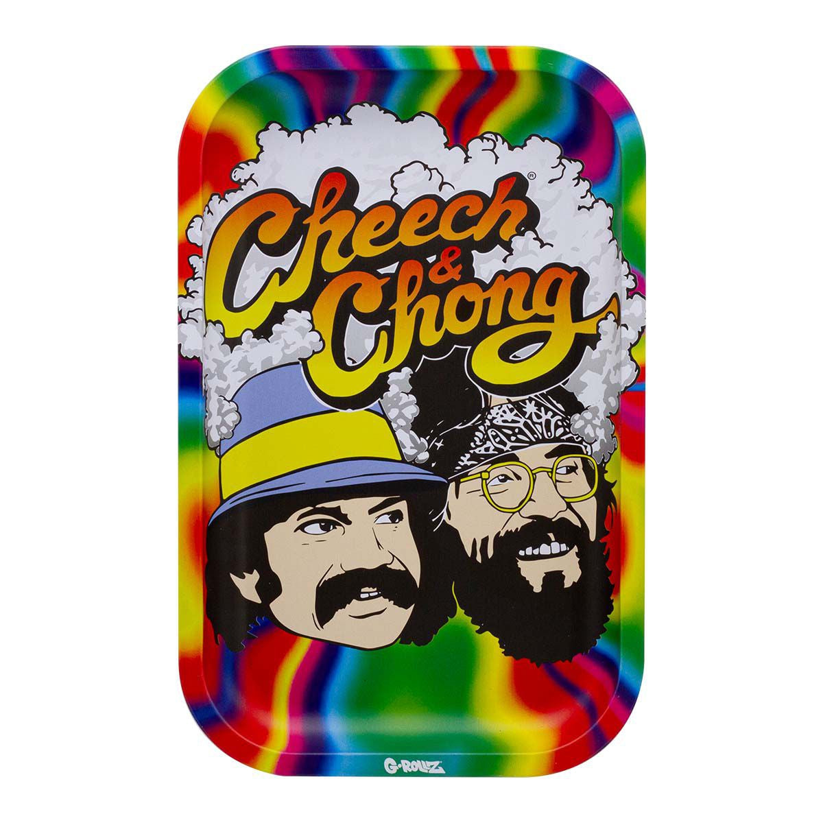 G-Rollz Medium Rolling Tray - Cheech & Chong 'Trippy'
