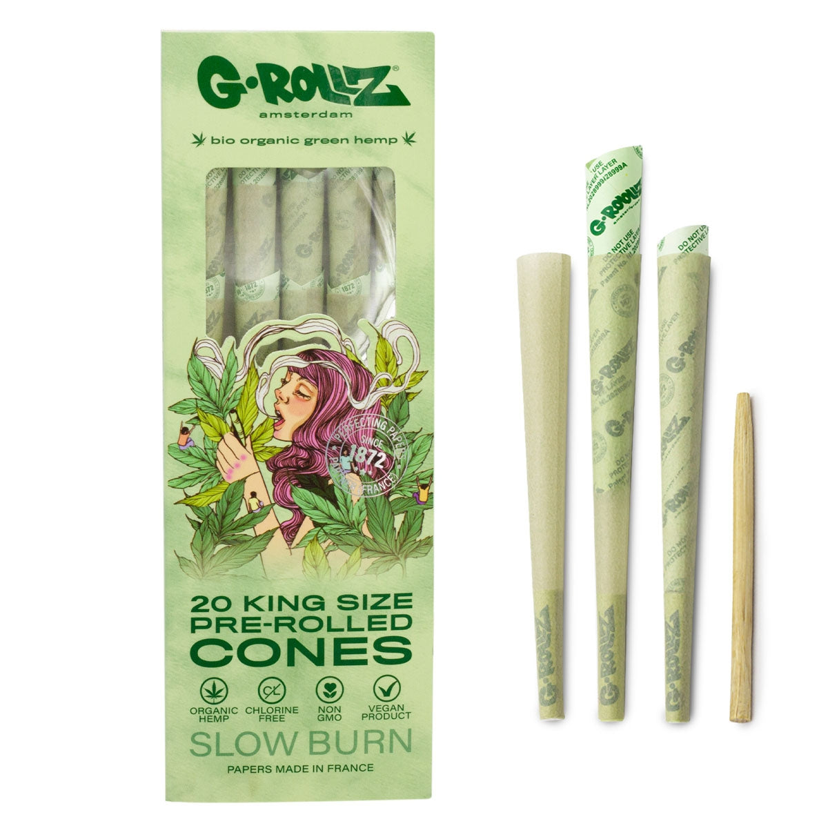 G-Rollz Colossal Dream King Size Pre-Rolled Cones (20 pcs)