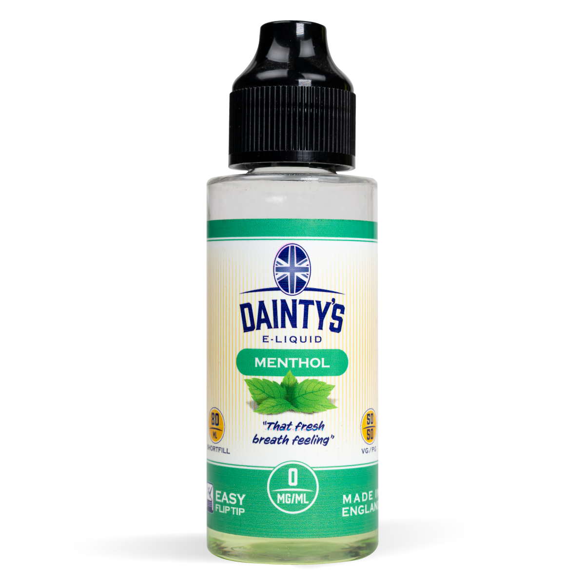 Dainty'S 80Ml E Liquid Shortfills Menthol 80Ml