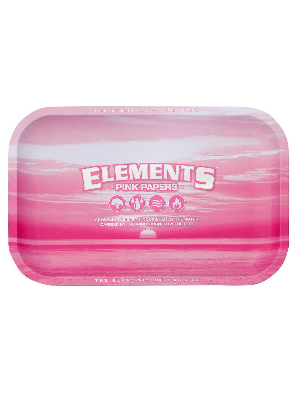 Elements Pink Rolling Tray (Small 17.5 x 27.5)