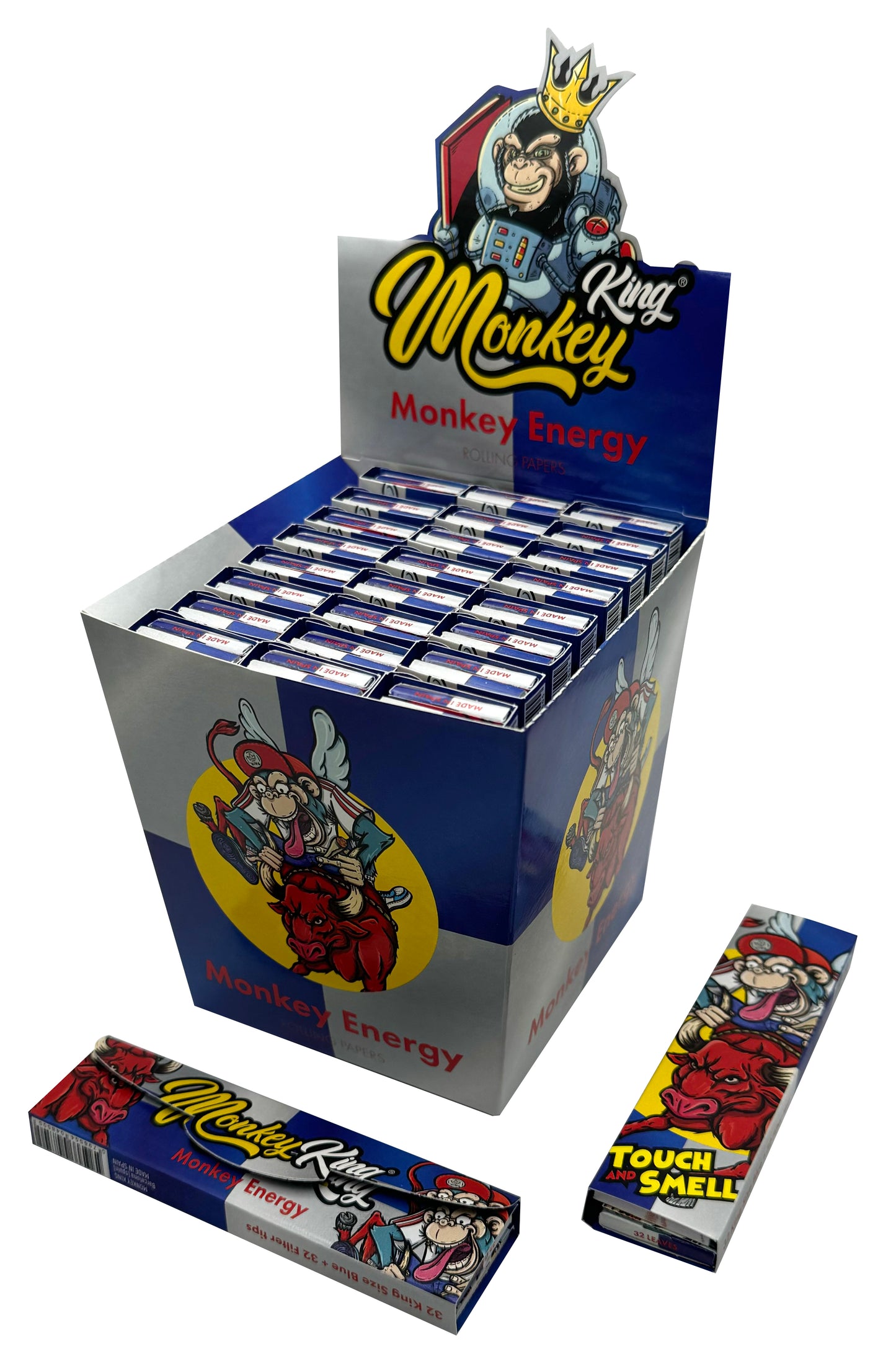 Monkey King Scented Smell Papers & Tips: Energy - King Size (24 Pack)