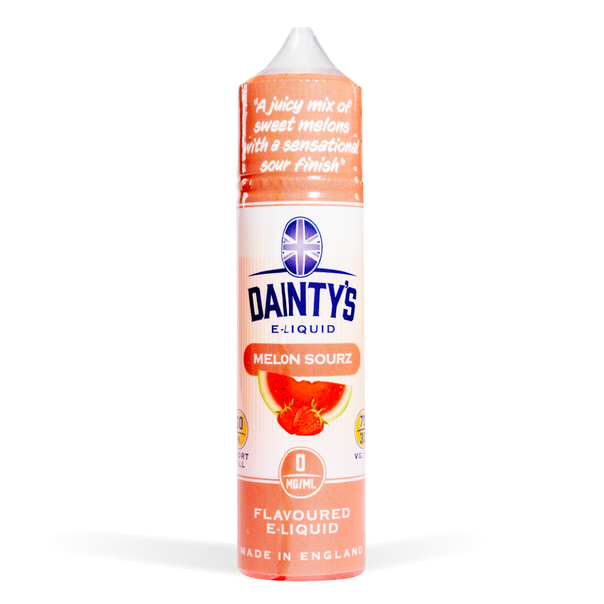 Dainty'S 50Ml E Liquid Shortfills Melon Sourz 50Ml