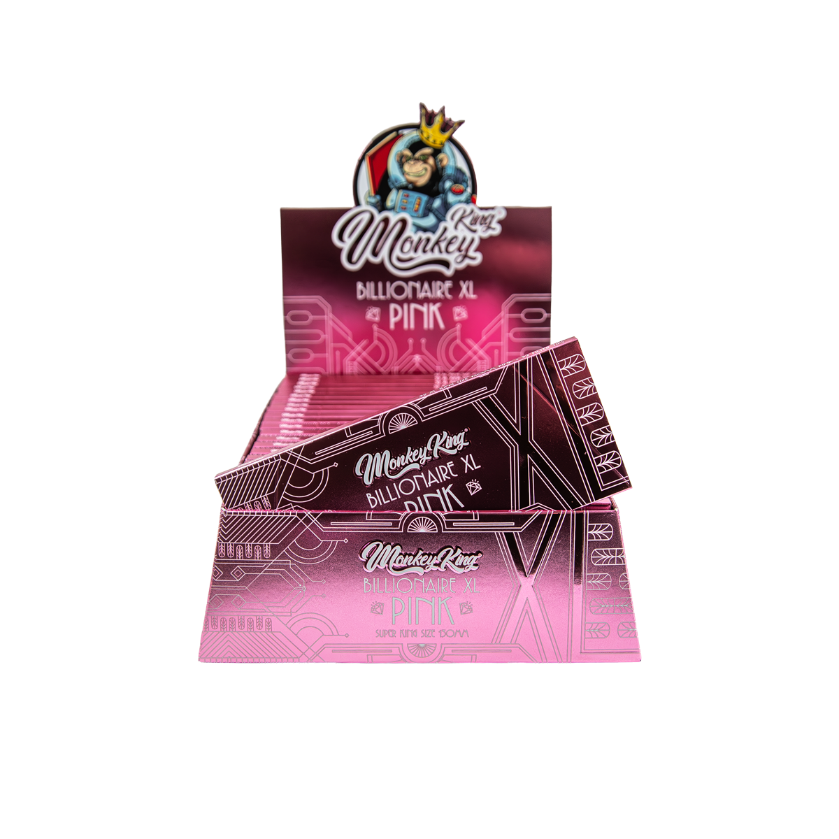 Monkey King Billionaire Pink XL CDU Pack 2
