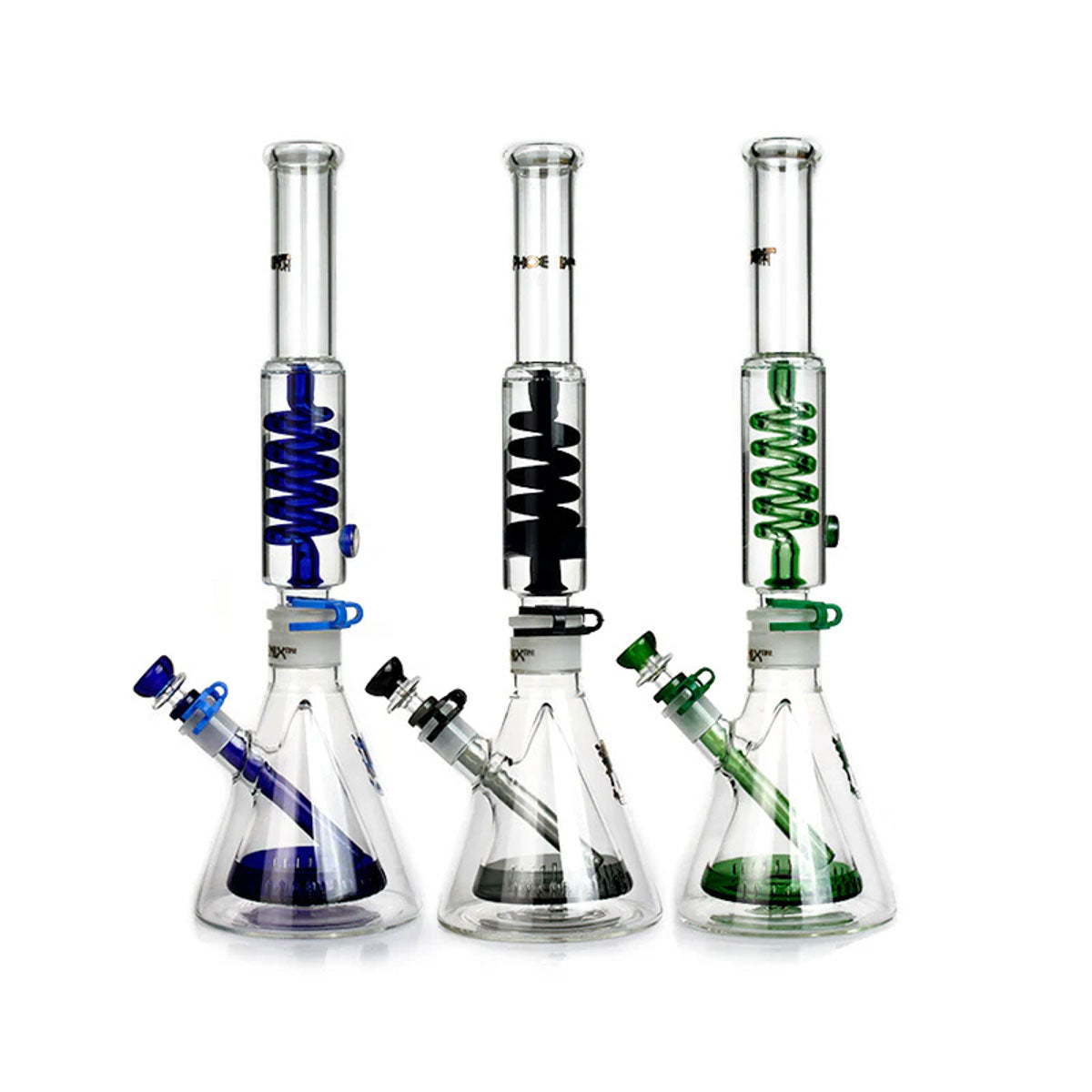 Phoenix Star: 18" Freezable Glycerin Beaker Bong - 2 Part