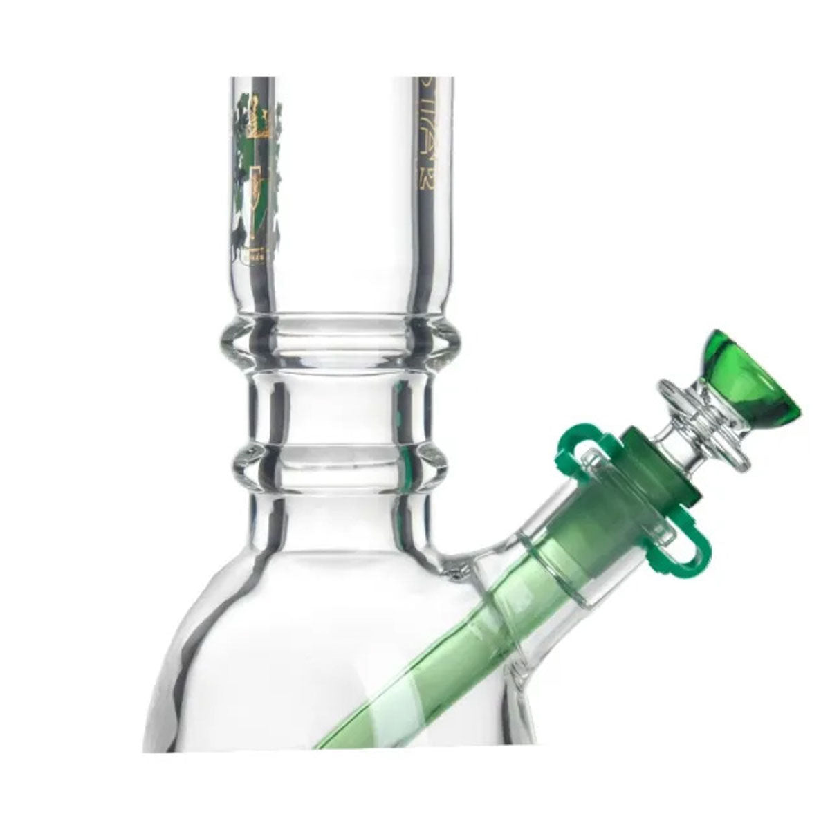 Phoenix Star: 12" 7mm Thick Wide Base Glass Bong