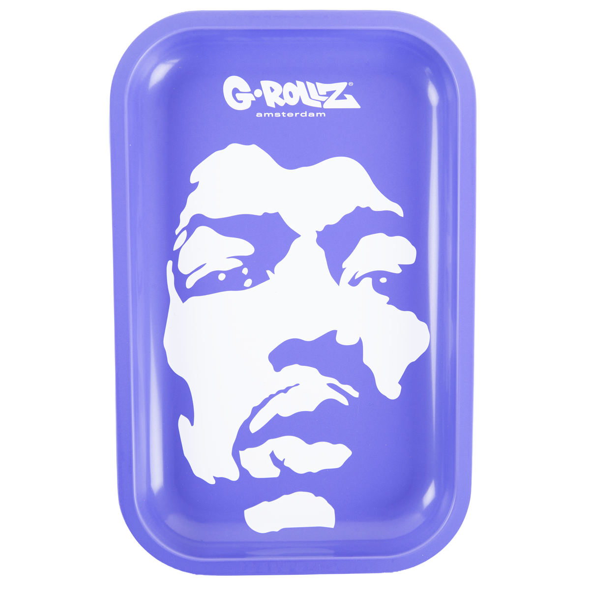 G-Rollz Medium Rolling Tray: Purple Radio Days