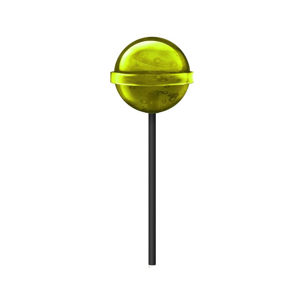 Multitrance Bubbly Billy Buds CBD Sour Apple Lollypops (100 pcs)