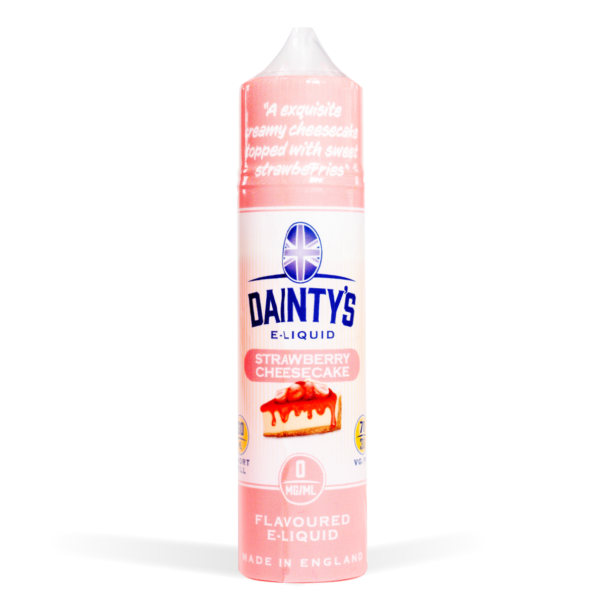 Dainty'S 50Ml E Liquid Shortfills Strawberry Cheesecake 50Ml