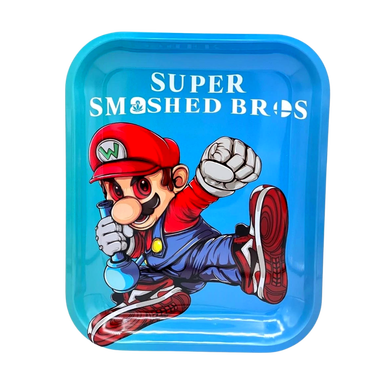 Smoke Arsenal Rolling Tray Large - Super Smash Bros