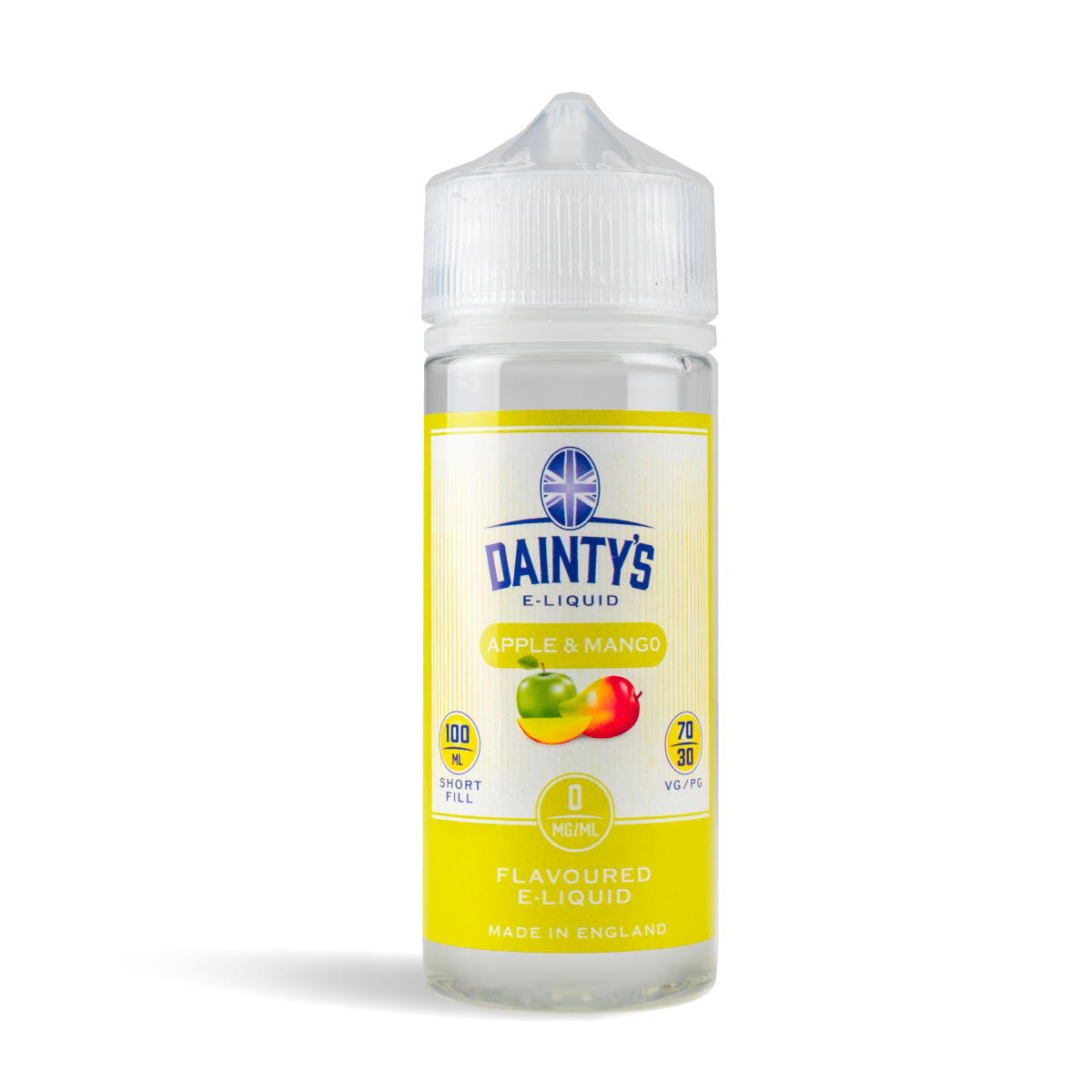 Dainty'S 100Ml E Liquid Shortfills Apple & Mango 100Ml