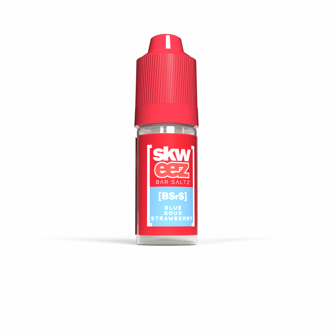 Skweez Nic Salts: Blue Sour Strawberry - 20mg (10 Pack)