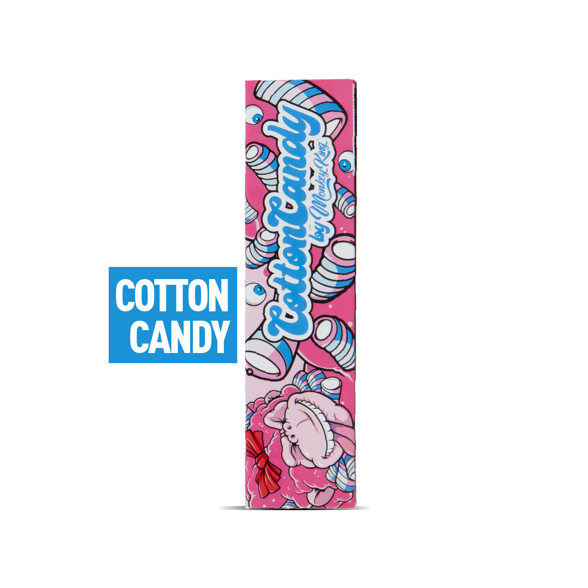 Monkey King Scented Smell Papers & Tips: Cotton Candy - King Size (24 Pack)
