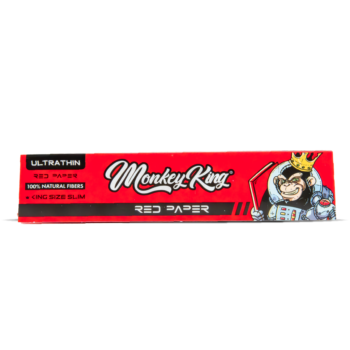 Monkey King Expert Stoners Extreme-Thin Rolling Papers: Red (50 Pack)