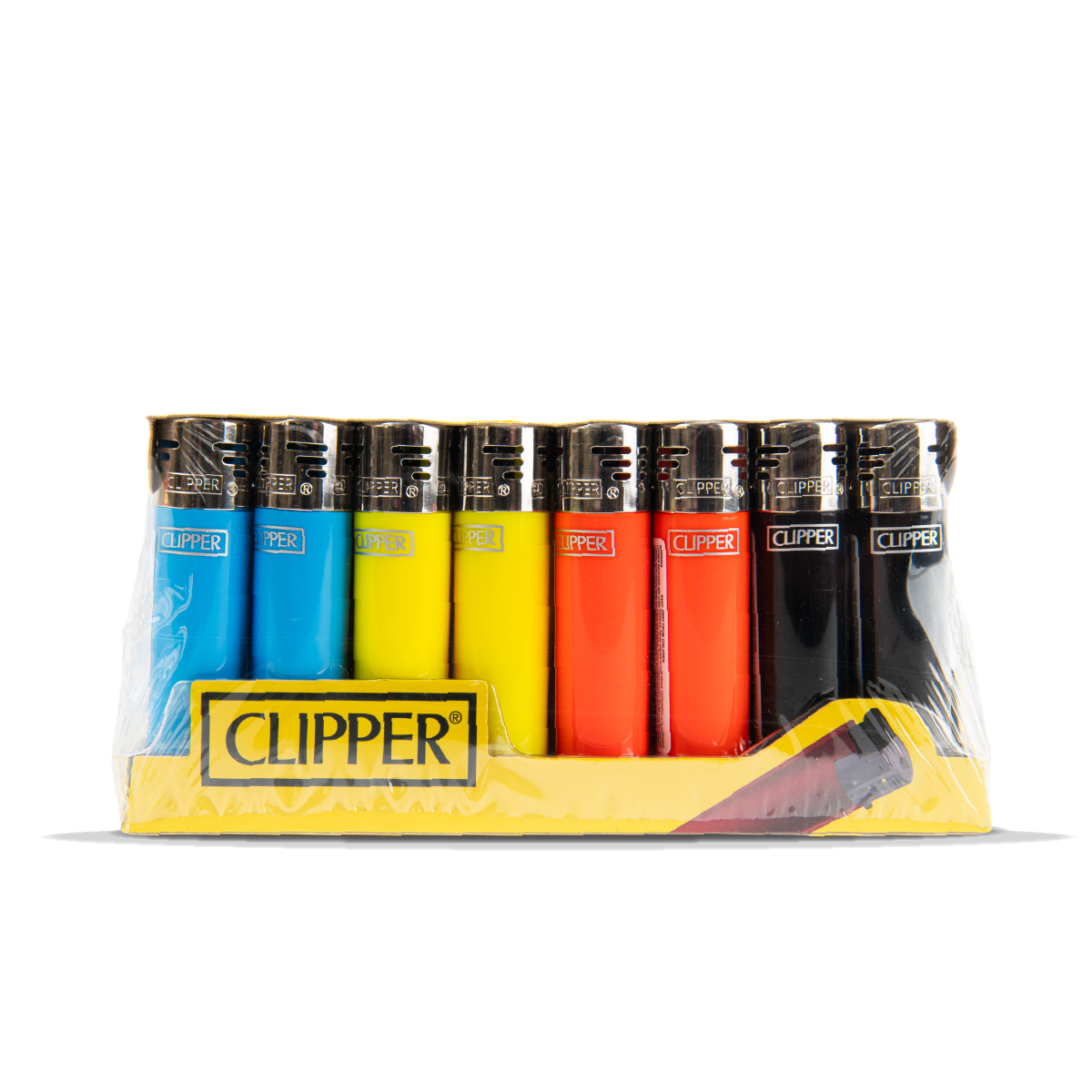 Clipper Lighters - Solid Branded Electronic (40 pcs)
