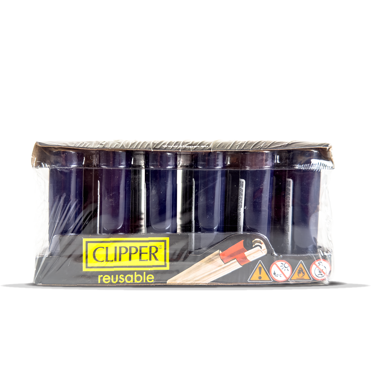 Clipper Lighters - Metal Black Mamba (30pcs)