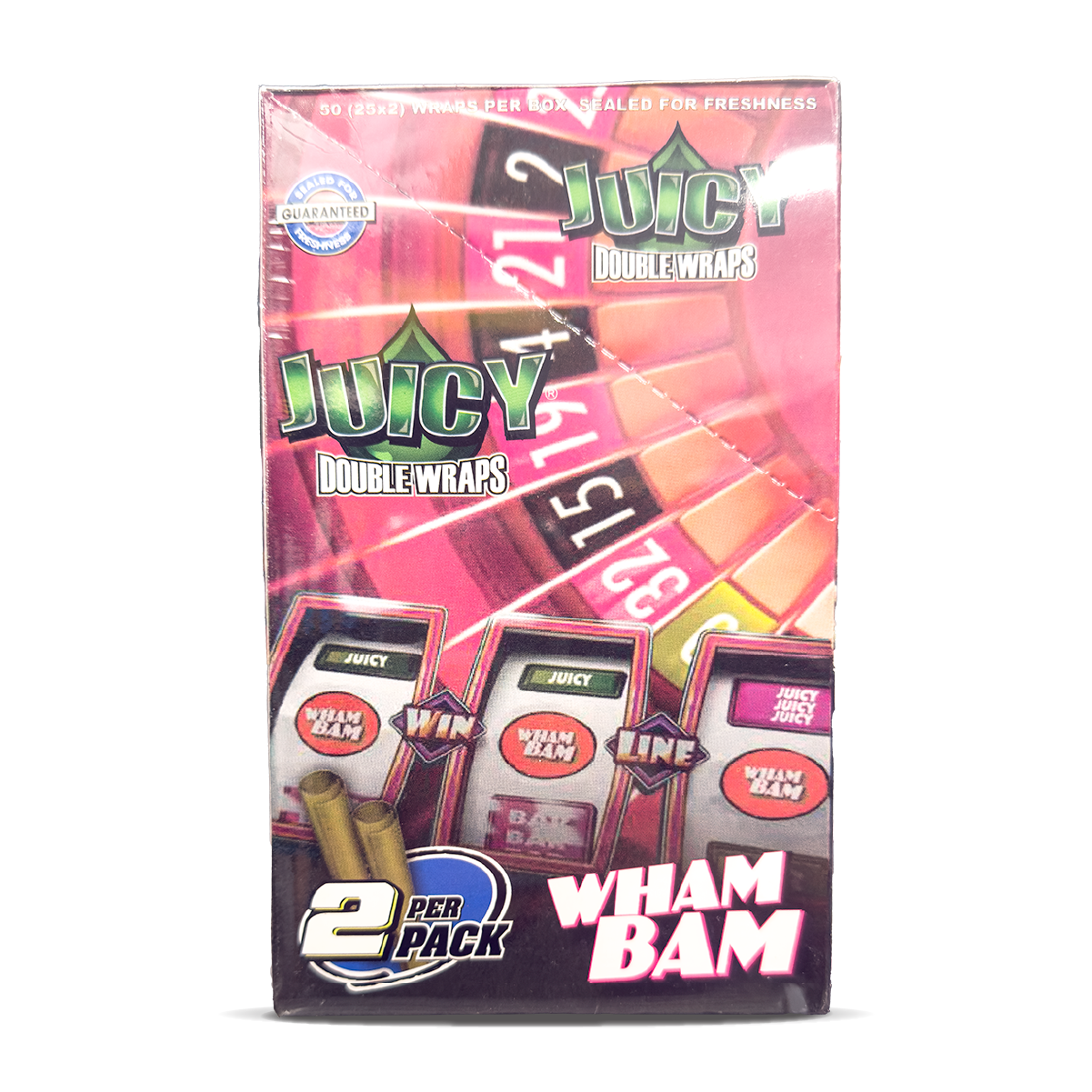 Juicy Jay's Double Wraps: Wham Bam - 2 Wraps (25 Pack)