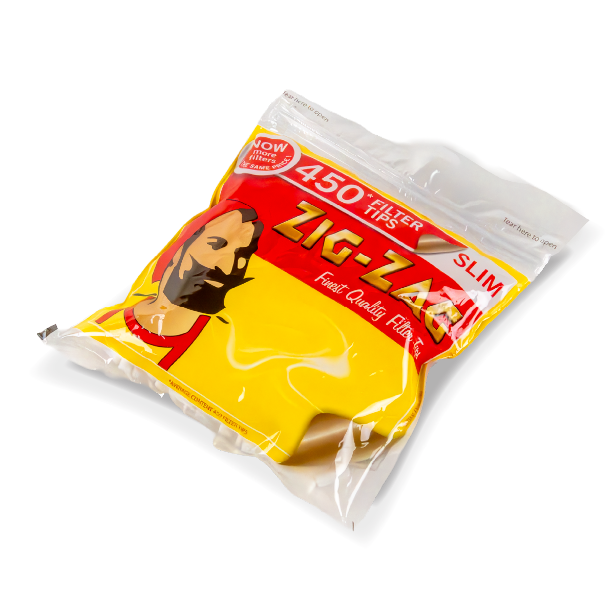 Zig Zag Filters: Slimline (Bag of 450 Tips)