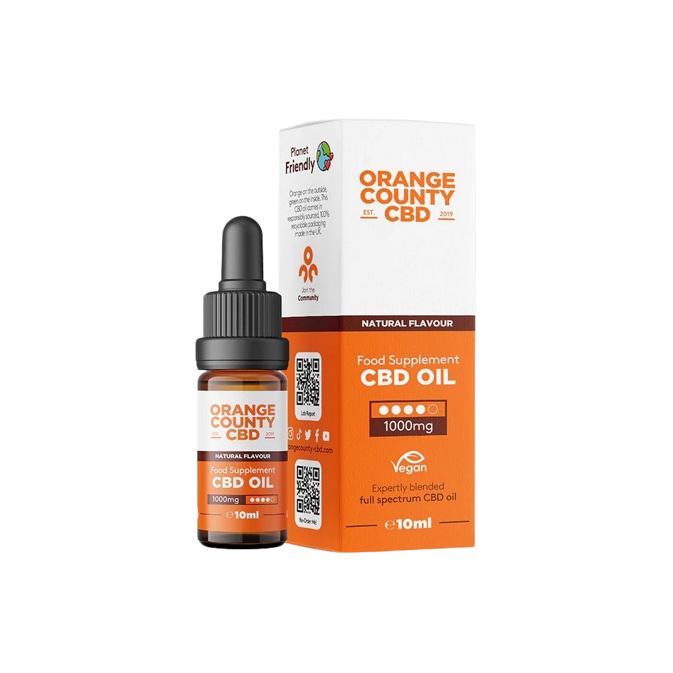 Orange County CBD MCT Tincture Oil 1000mg 10ml-Orange County CBD-Blazed Wholesale