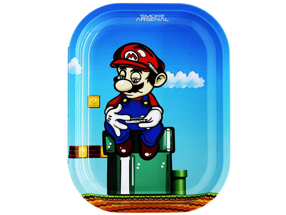 Smoke Arsenal Rolling Tray Small - Rolling Up