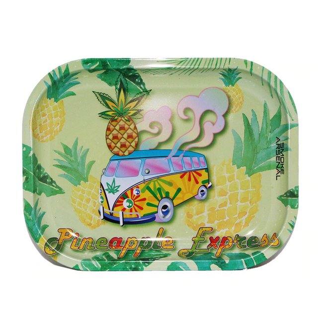 Smoke Arsenal Rolling Tray Small - Pineapple Express-Smoke Arsenal-Blazed Wholesale
