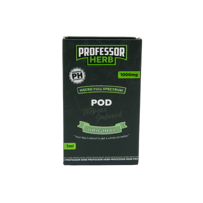 Professor Herb 1000mg Full Spectrum H4CBD 1ml Replacement Pod