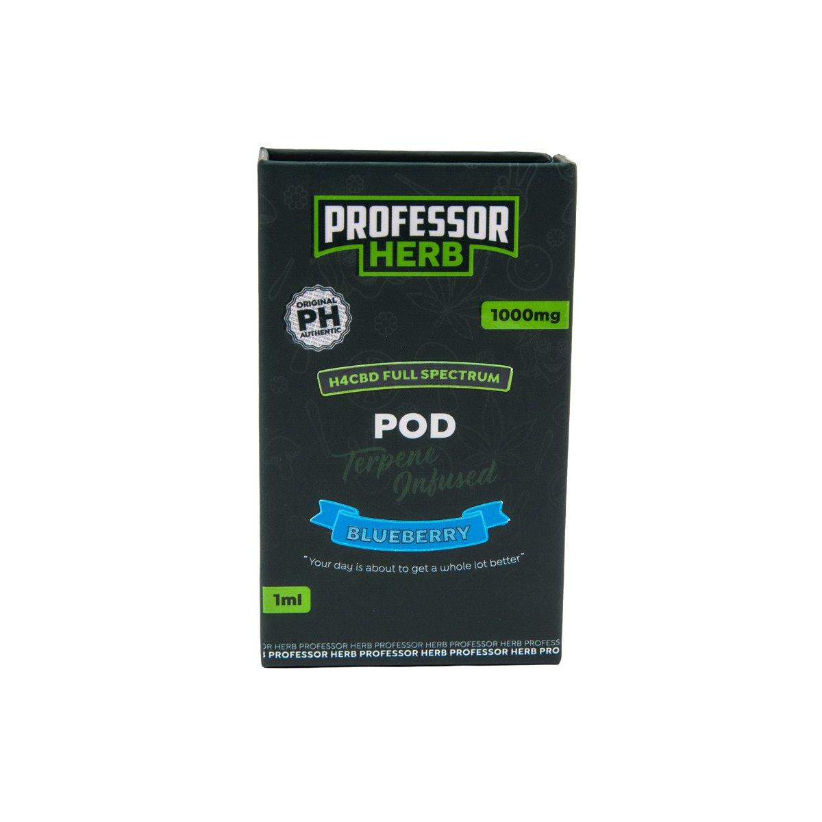 Professor Herb 1000mg Full Spectrum H4CBD 1ml Replacement Pod