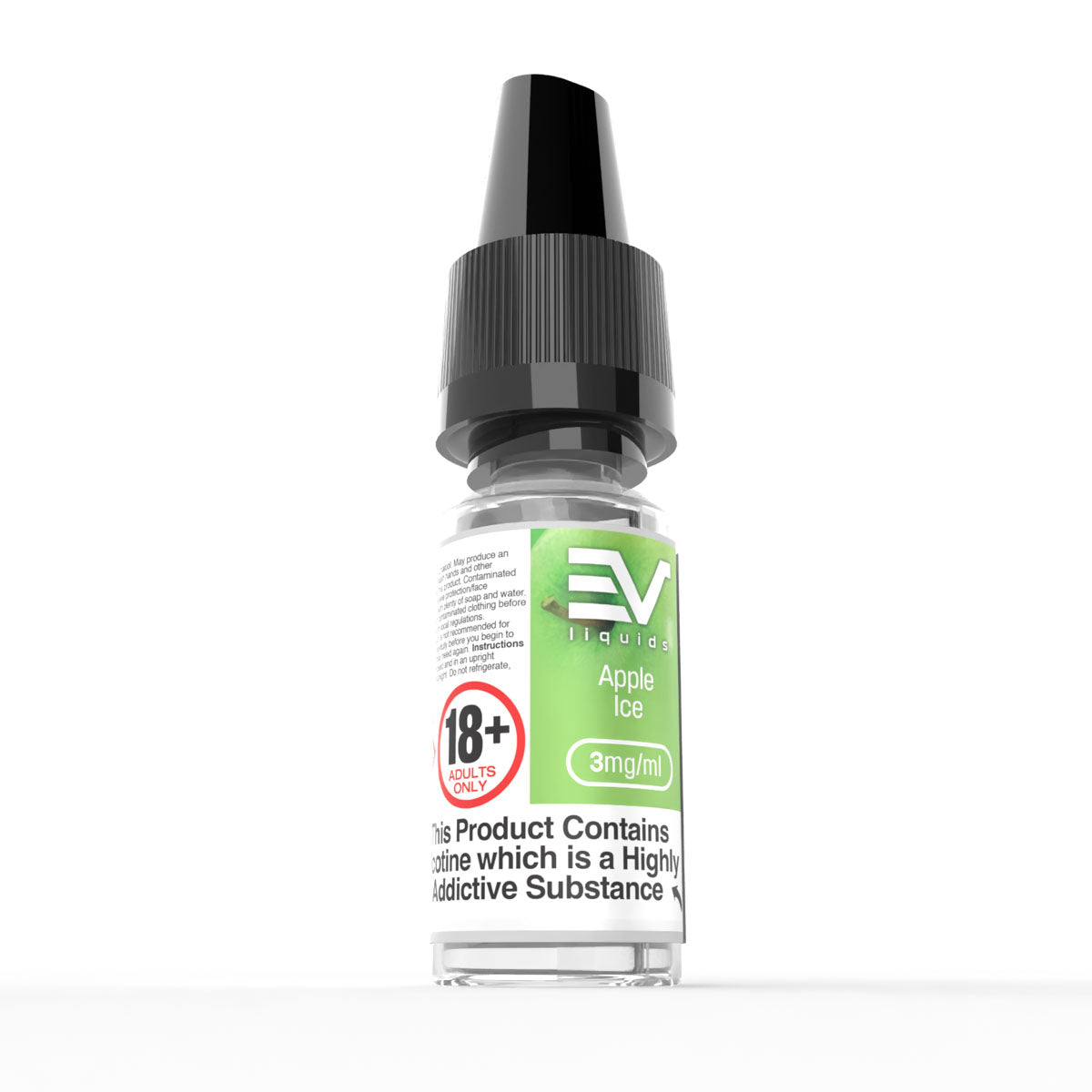 Ev 10Ml E Liquids 3Mg Apple Ice 10Ml
