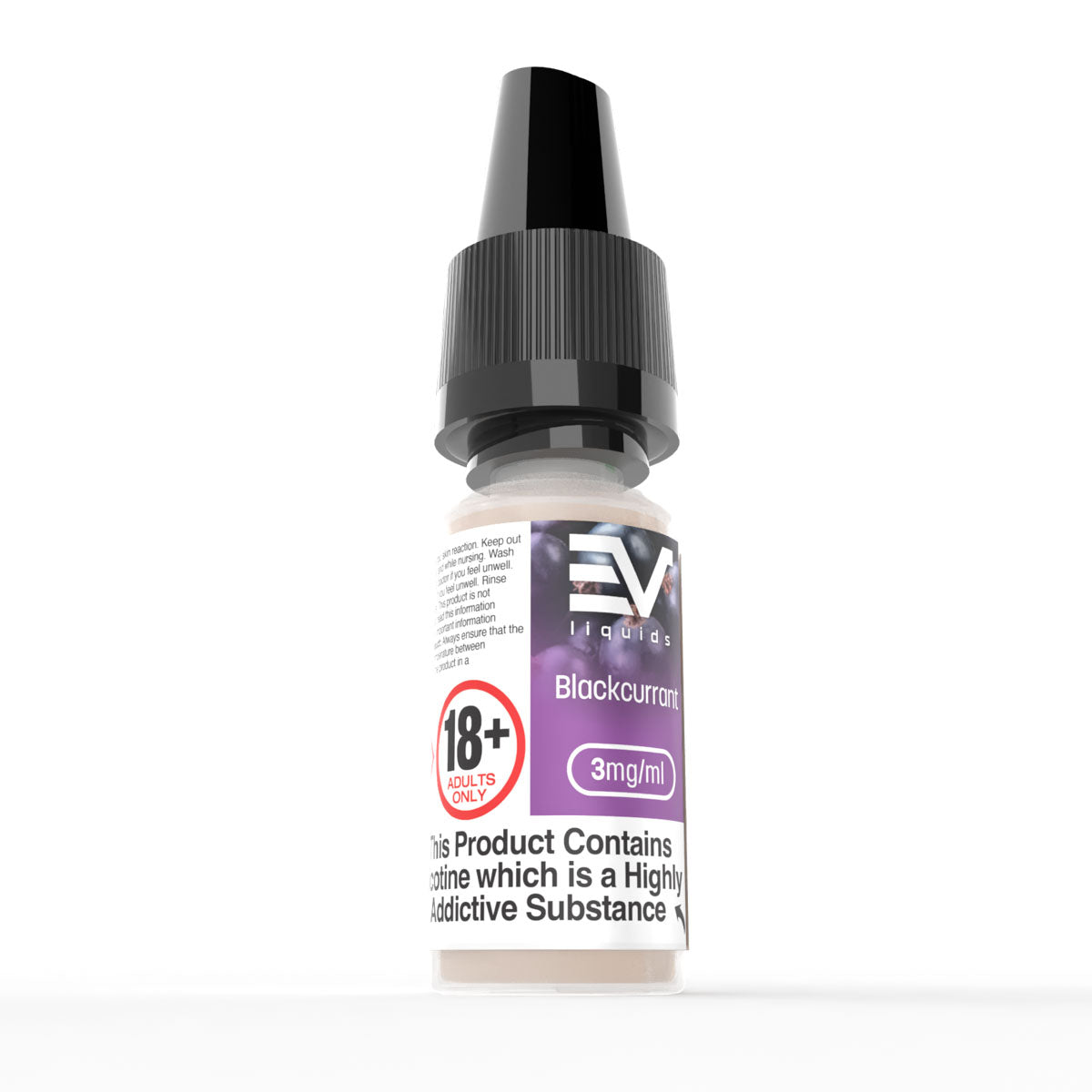 Ev 10Ml E Liquids 18Mg Blackcurrant 10Ml