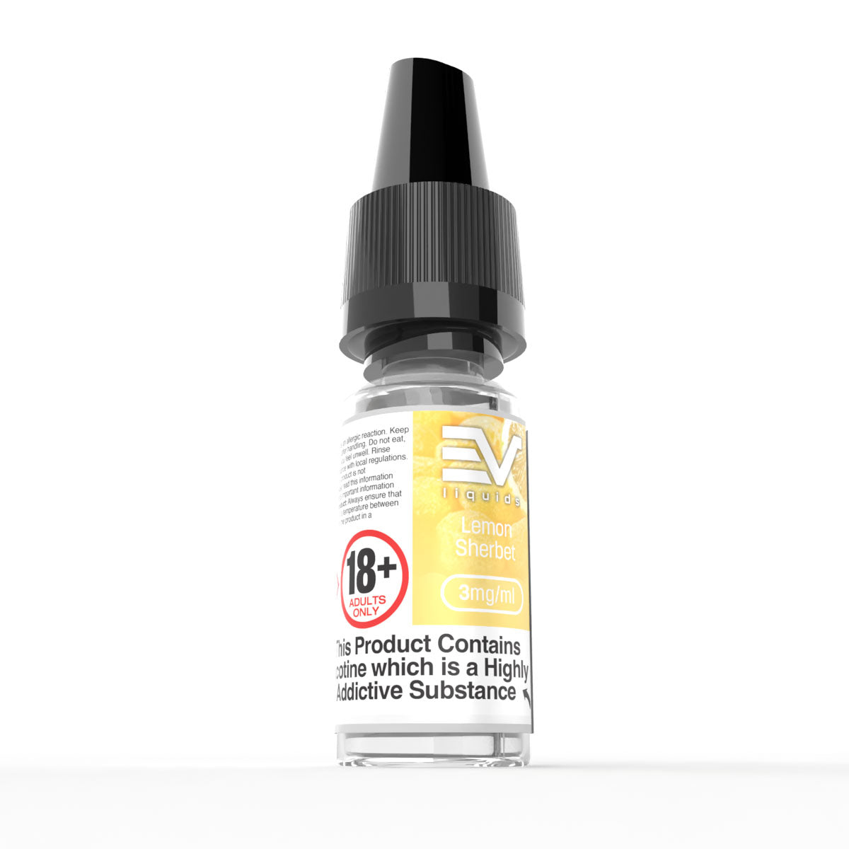 Ev 10Ml E Liquids 6Mg Lemon Sherbet 10Ml
