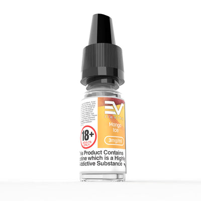 EV 10ml E-Liquids: Mango Ice - 6mg Freebase (10 Pack)