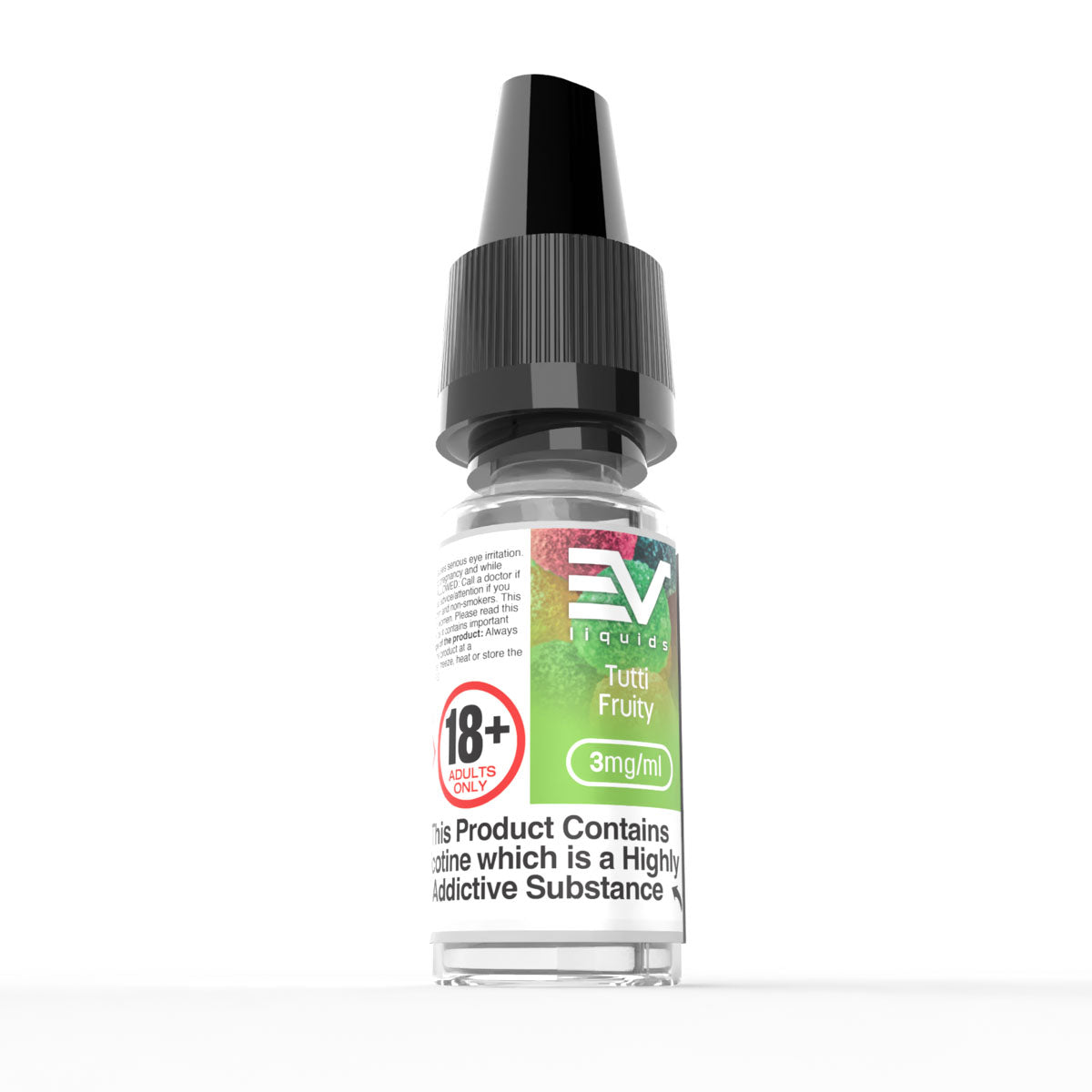 Ev 10Ml E Liquids 18Mg Tutti Fruity 10Ml