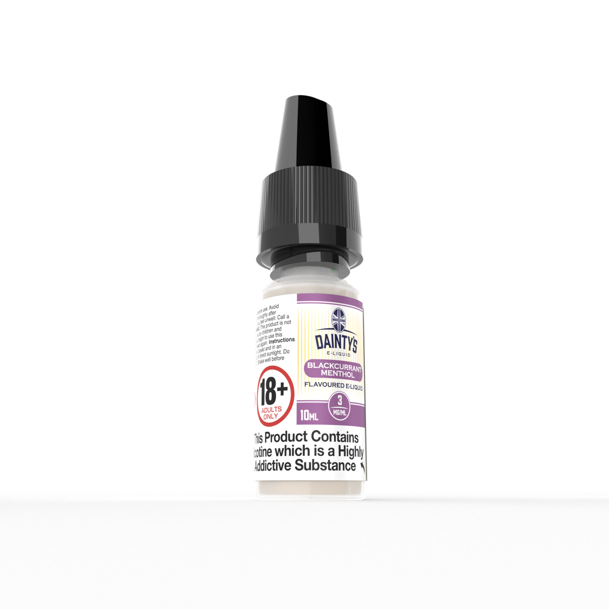 Dainty'S 10Ml E Liquids 12Mg Blackcurrant Menthol 10Ml