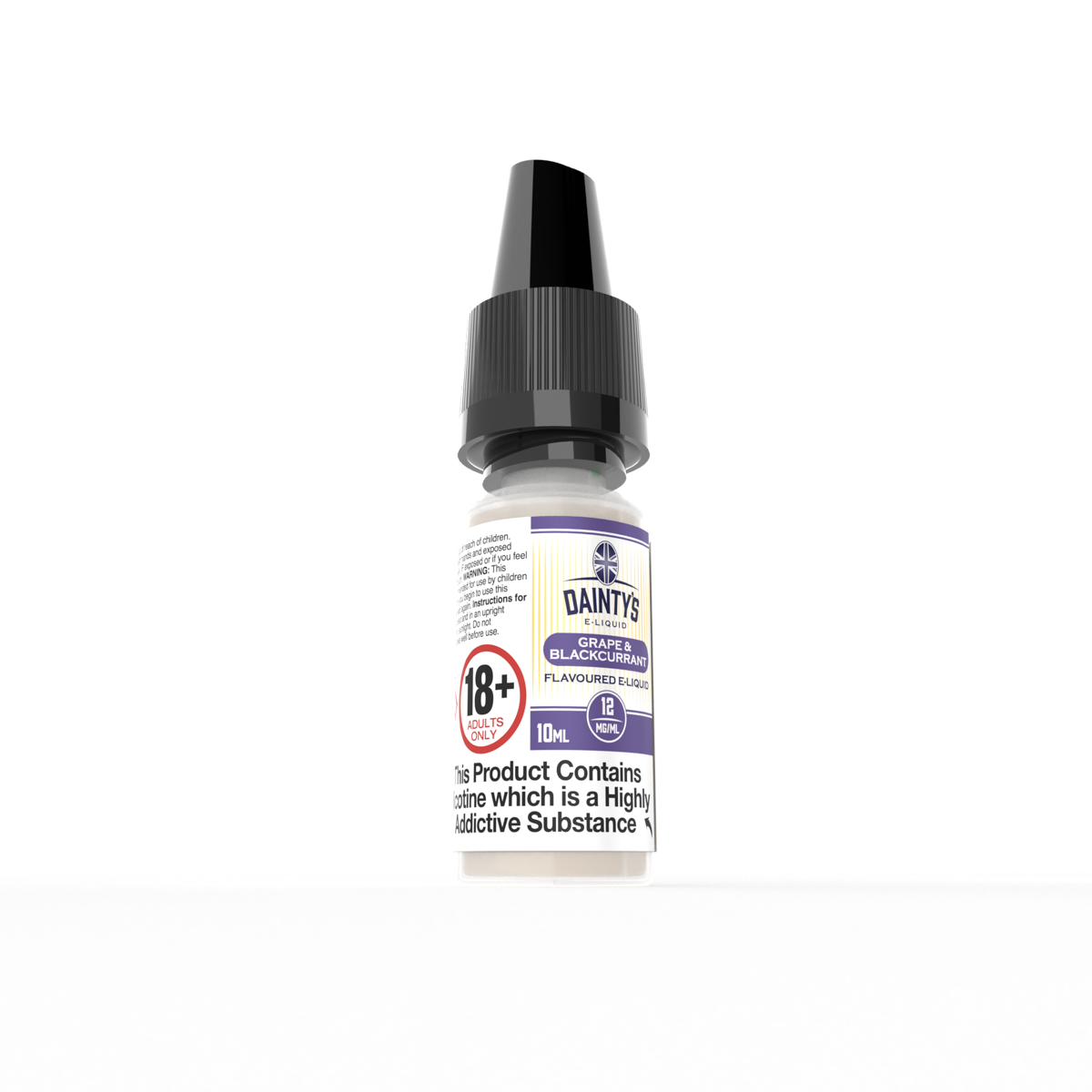 Dainty'S 10Ml E Liquids 12Mg Grape & Blackcurrant 10Ml