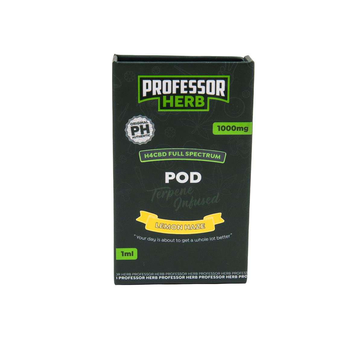 Professor Herb 1000mg Full Spectrum H4CBD 1ml Replacement Pod