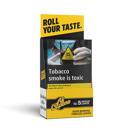 Al Capone Tobacco Wraps Bundle with FREE Display Stand - 3x CDU 10