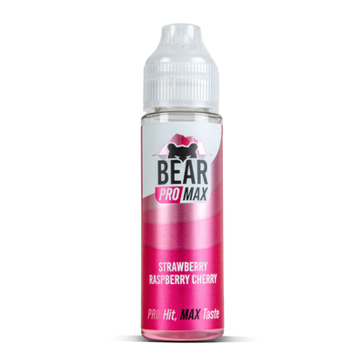 BEAR Pro MAX 75ml E-Liquids - Strawberry Raspberry Cherry