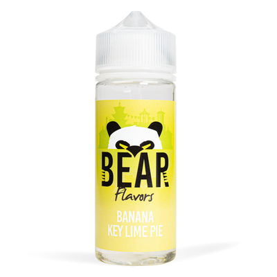 BEAR 100ml E-Liquid Shortfills - Banana Key Lime Pie