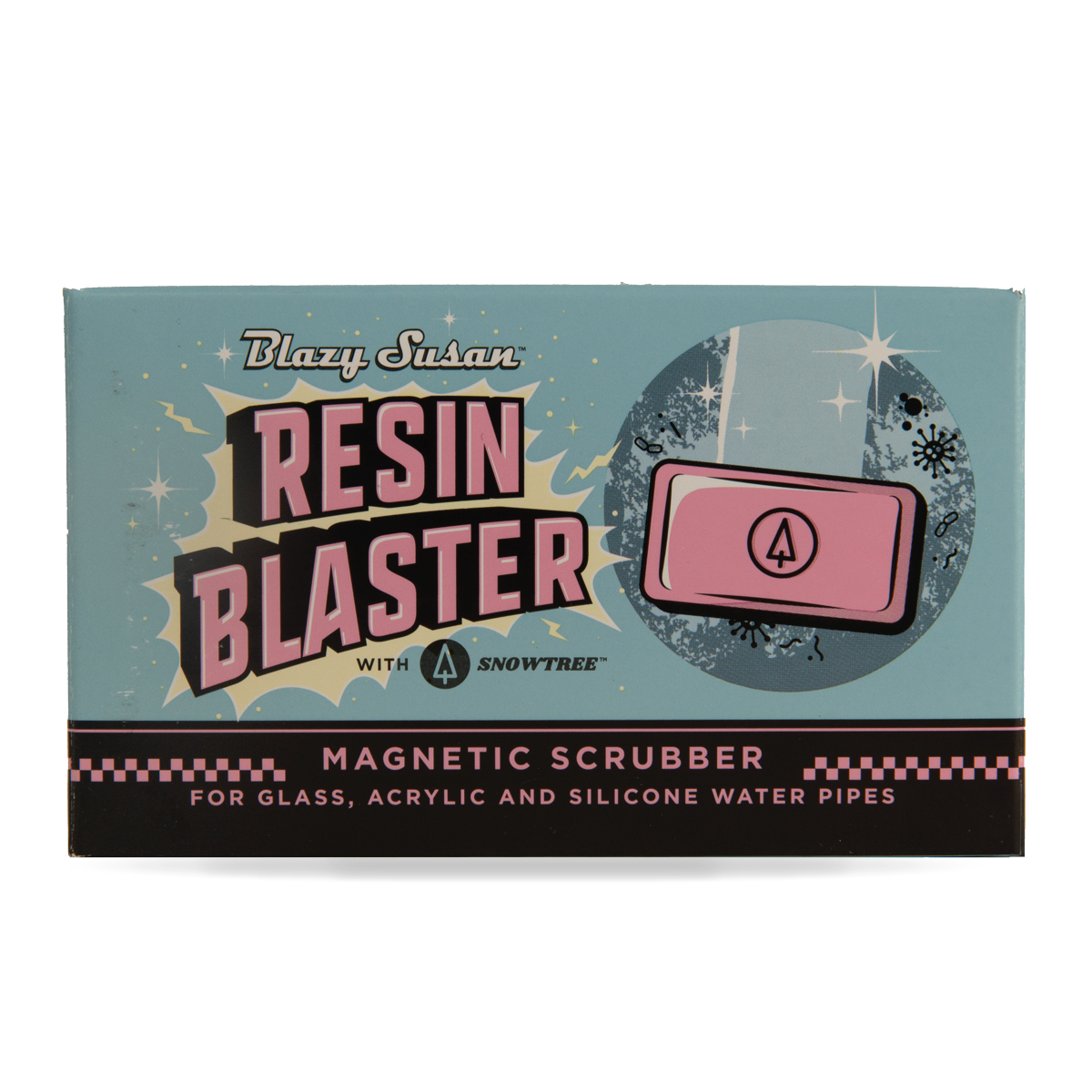 Blazy Susan Bong Cleaner: Resin Blaster - Pink (Single Piece)