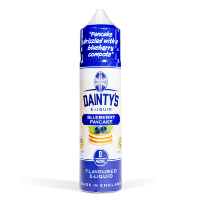 Dainty's 50ml E-Liquid Shortfills - Blueberry Pancake