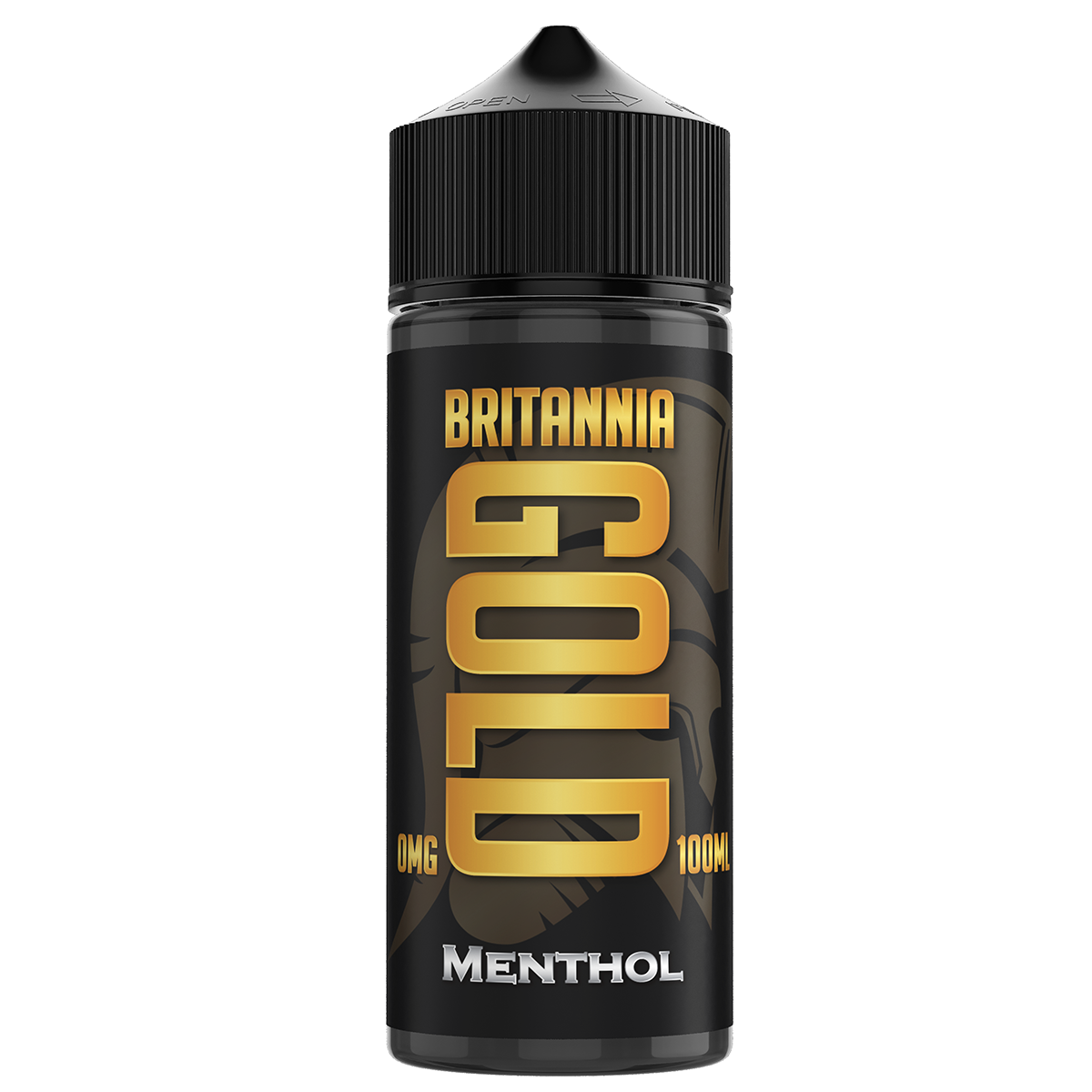 Britannia Gold Shortfill Menthol 100ml 0mg 40vg - (Pack Of 5)