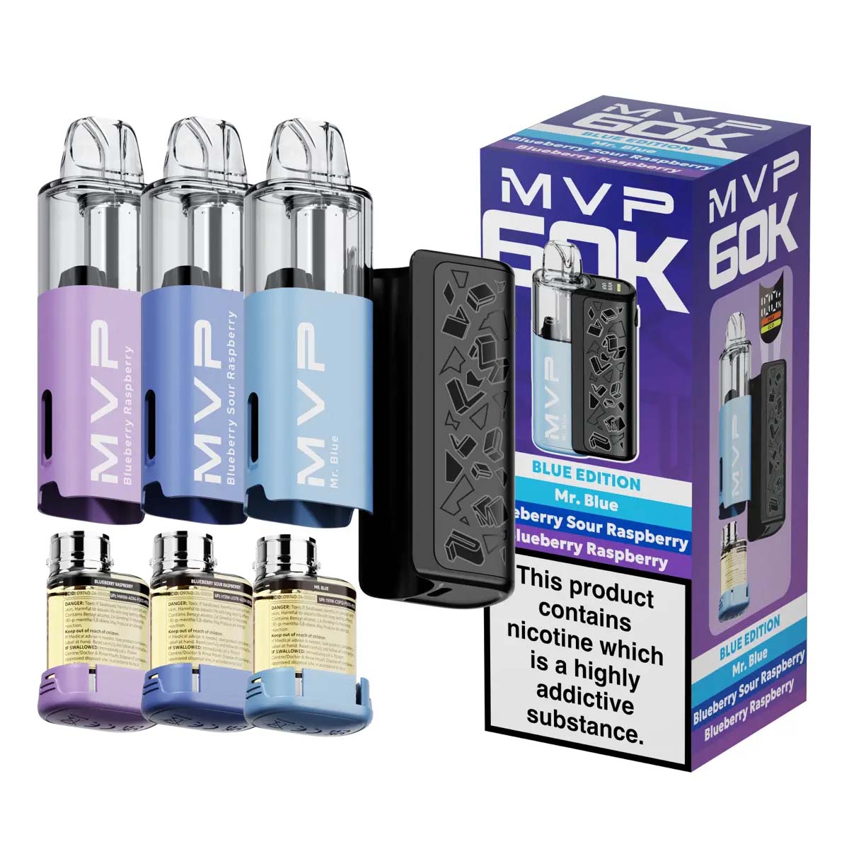 Innokin MVP 60K Pre-Filled Vape Kits: Blue Edition
