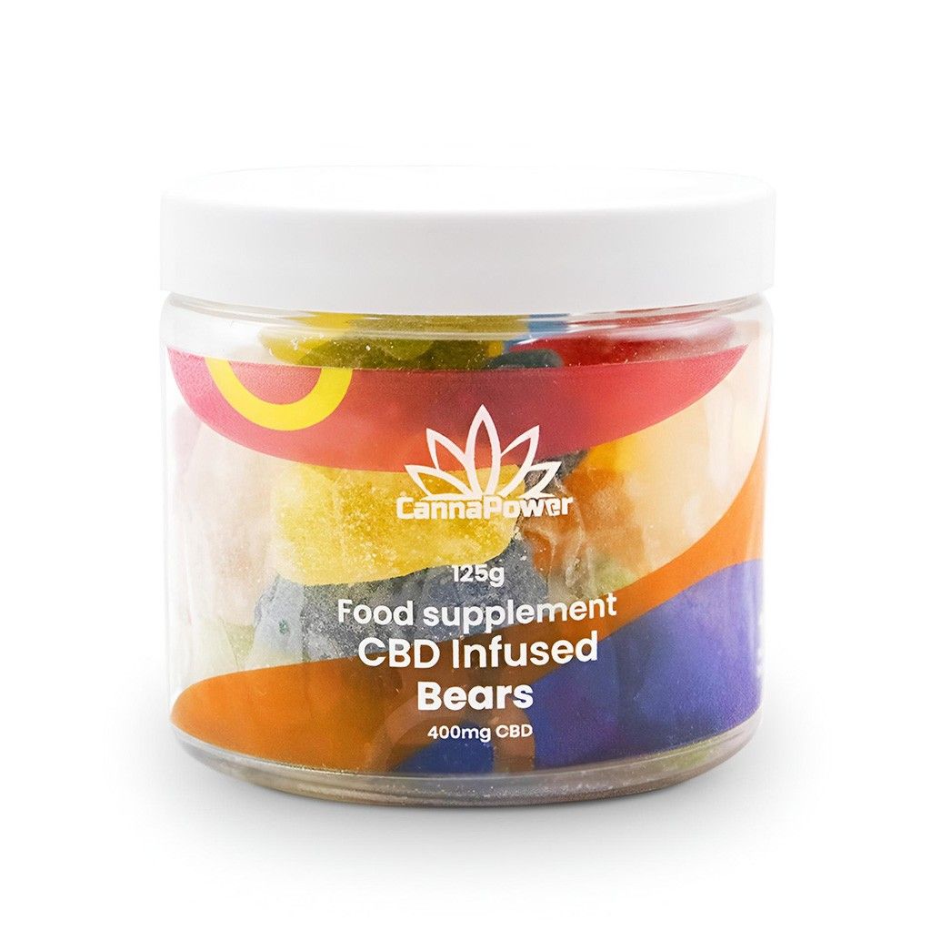 Cannapower CBD Infused Bears - 1200mg - 125g