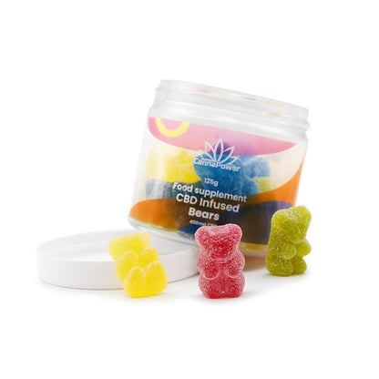 Cannapower CBD Infused Bears - 1200mg - 125g