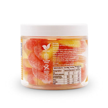 Cannapower CBD Infused Peach Rings - 1200mg - 125g