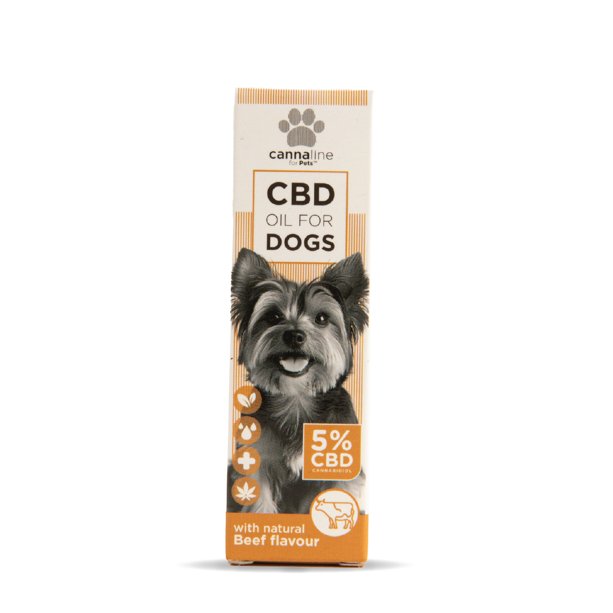 Cannaline CBD Oil For Dogs 10ml: Beef - 5% (Single Piece)