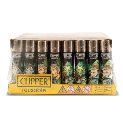 Clipper Lighters: Lord Of Leaves LB (48 Pack)