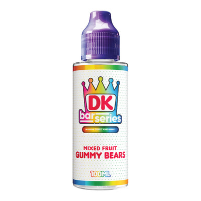 Donut King Bar Series Mixed Fruit Gummy Bears 100ml 50vg - (Pack Of 5)