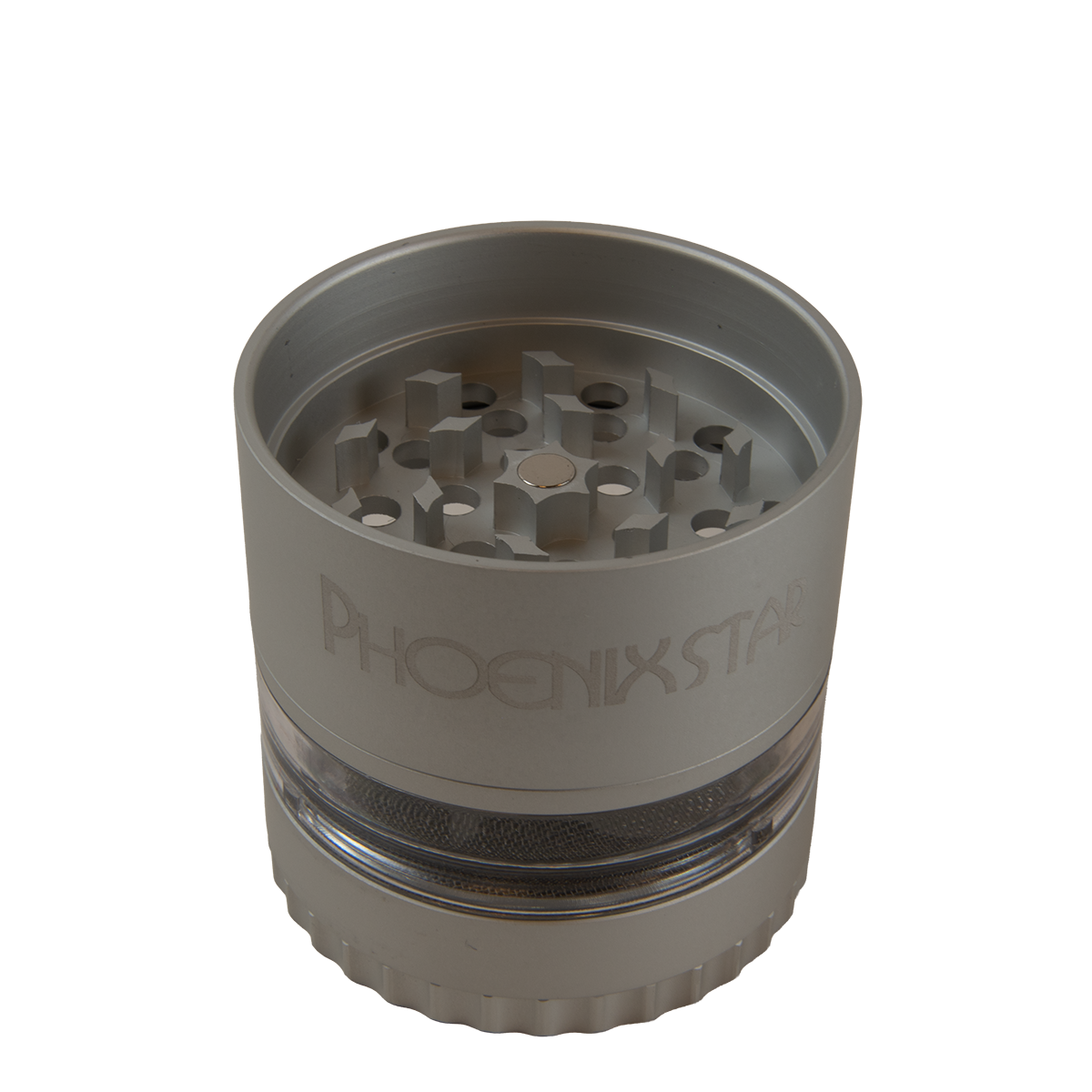 Phoenix star Built In Ashtray 4 Piece 3.3 " Grinder