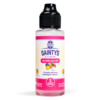 Dainty's 80ml E-Liquid Shortfills - Bubblegum